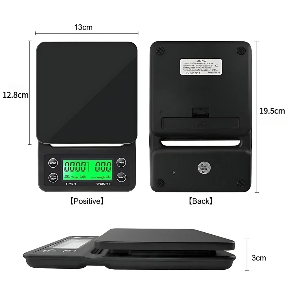 Kitchen Tools Coffee Scale wit - огляд і ціна Scale Drip Timer