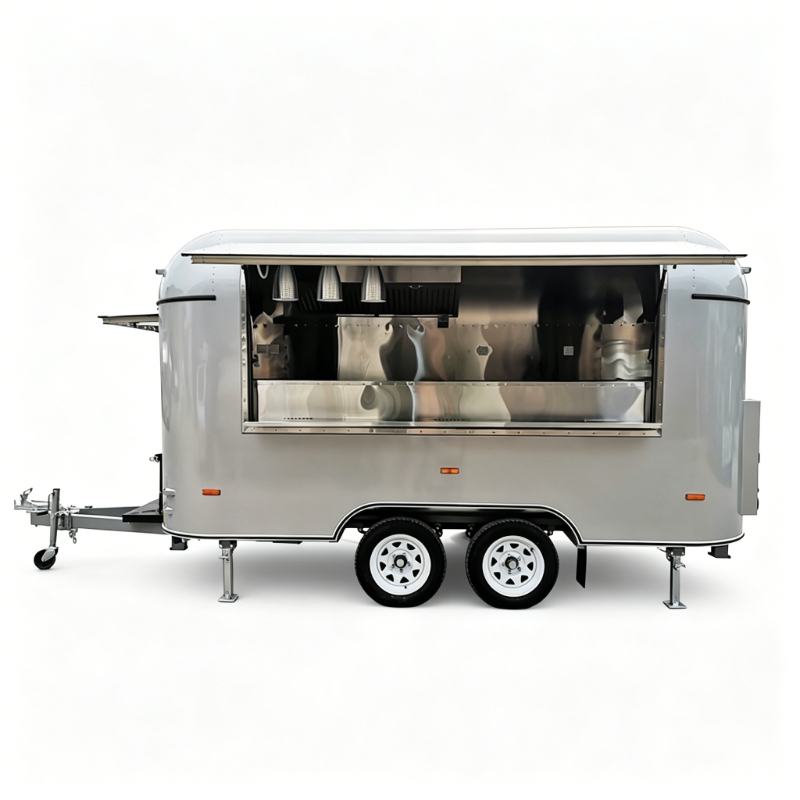 Customized Food Truck Mobile w - огляд і ціна Coffee Equipment