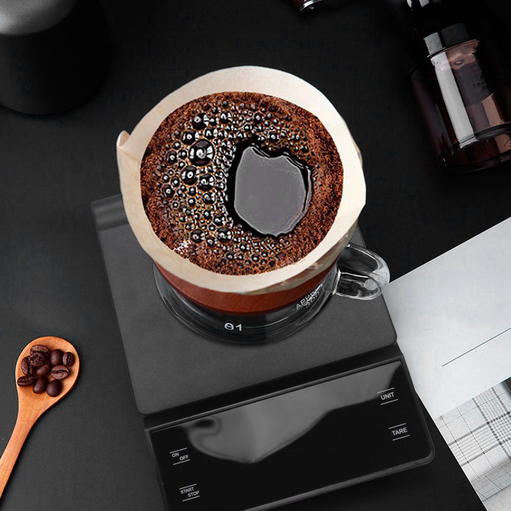 SEWS-Coffee Scale With Timer 3 - огляд і ціна Scale Drip Timer