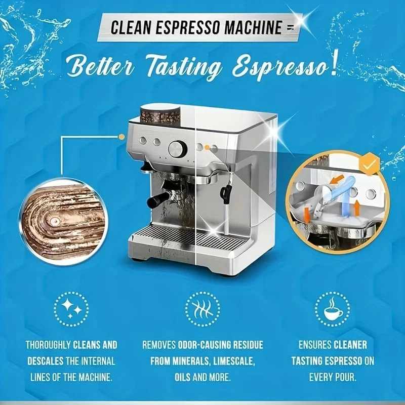 Espresso Machine Cleaning Tabl - огляд і ціна Backflush Tablet Cleaner